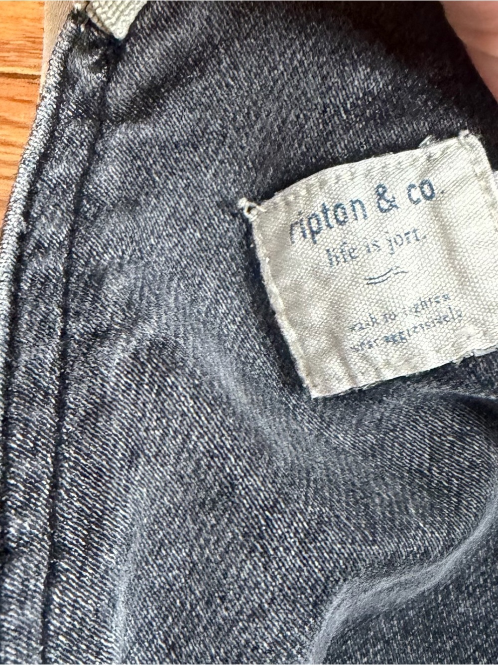 Ripton & Co Women’s Performance Stretch Acid Wash Jort Overalls NWOT - Picture 7 of 10